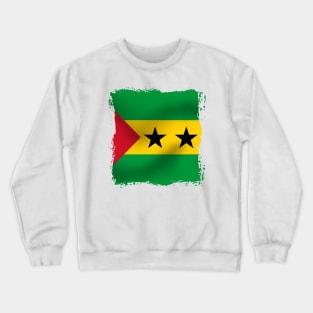 Sao Tome and principe artwork Crewneck Sweatshirt